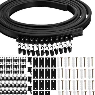 Șină tavan flexibilă  neagră