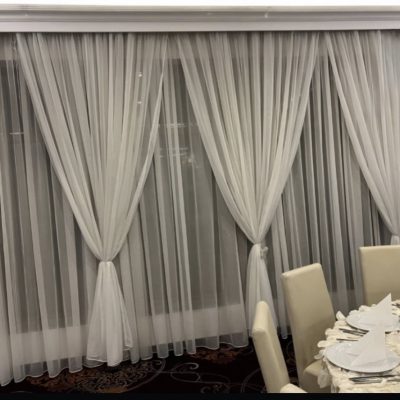 SET PERDEA TRIPLUVOAL ALB.                   Cod  Produs: 809976