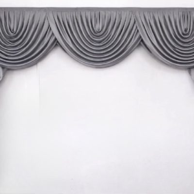 SET DRAPERIE CATIFEA , CULOARE GRI DESCHIS.                    Cod. Produs:39908