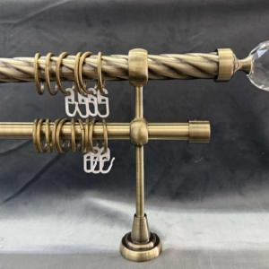 Galerie dubla q 25/19mm, auriu antic cristal. Denumire: 229